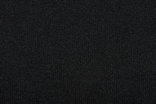 Texture of black cloth