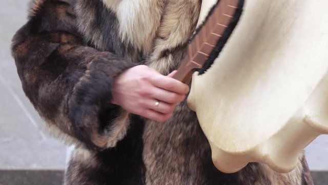 Chukchi musical instrument
