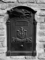 Old mailbox in Italy, 