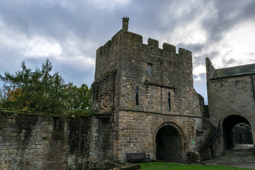 Fototapeta na wymiar Prudhoe Castle, Northumberland