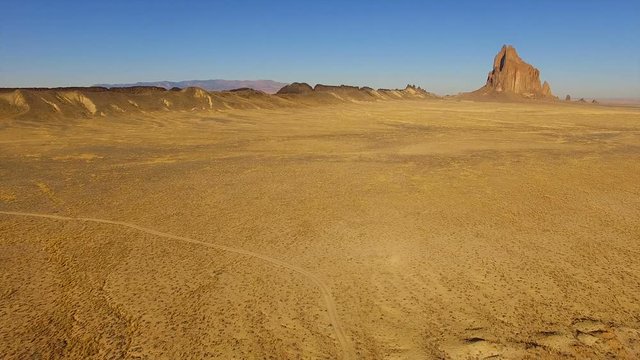 Shiprock Desert Southwest Navajo Nation Rock Formation