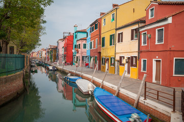 Naklejka na ściany i meble Burano, Venezien, Italien