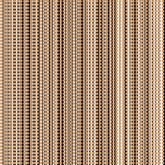 Seamless Retro Pattern with Vertical Stripes and Circles