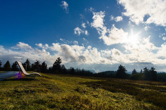 Resting place on Kahler Asten