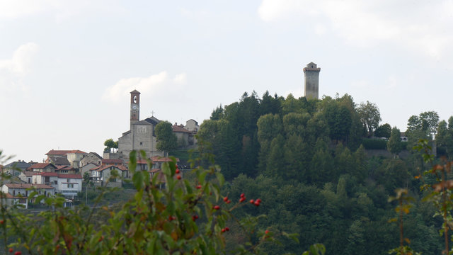 Murazzano nelle Langhe in Piemonte