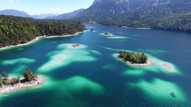 Eibsee lake - Bavi&egrave;re Allemagne