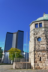 Essen, Synagoge und Rathaus