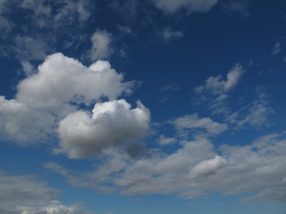 Fototapeta na wymiar the sky in the clouds