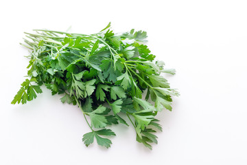 Parsley leaves biological