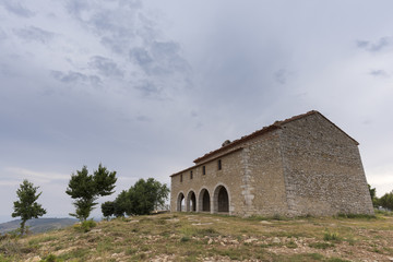 Ermita de San Cristobal (Culla, Castellon - España).