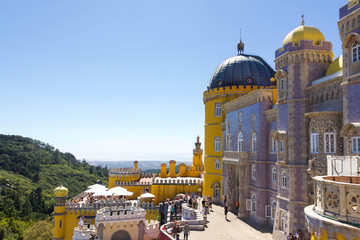 Pena Palace in Sintra, Portugal