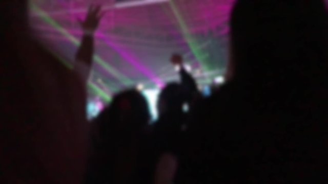 Blurred Concert Show
