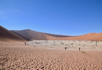 Fototapeta na wymiar Namibia Dürre - Wüte - Fernsicht 