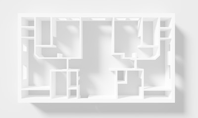 Paper Model Of Apartment