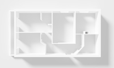 Paper Model Of Apartment