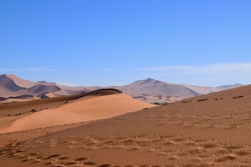 Fototapeta na wymiar Wüste - Namibia - Fernsicht 