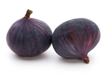 Fruits figs isolated on white background.