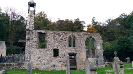 Fototapeta na wymiar ancient church scotland