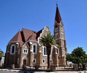 Fototapeta na wymiar Christuskirche (Windhoek) - Afrika