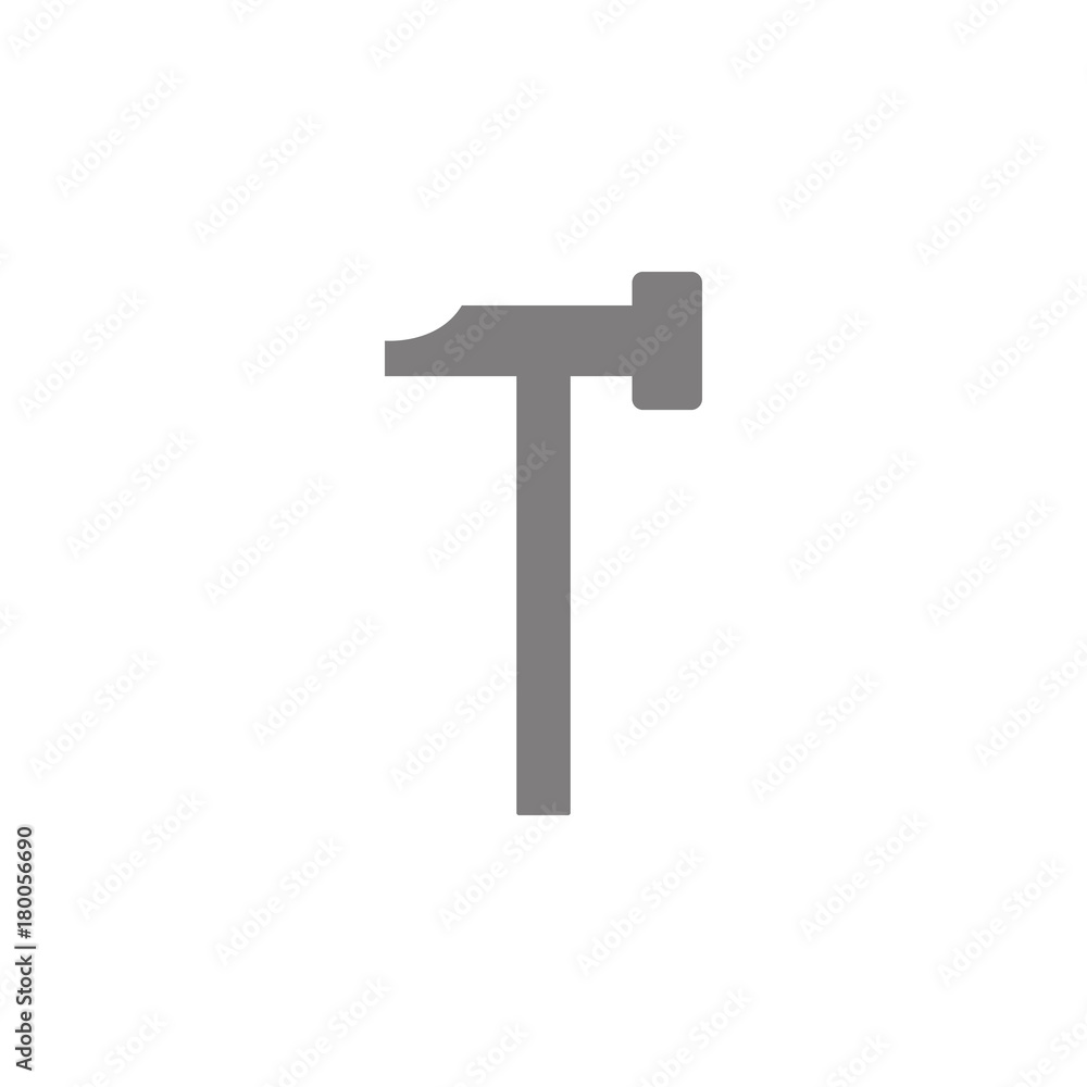 Poster axe icon. simple web black icon, can be used as web element icon