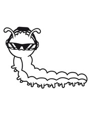 musik dj party feiern kopfhörer club disko platte vinyl cool sonnenbrille klein baby kind wurm krabbeln schnecke kriechen raupe schlange süß niedlich comic cartoon