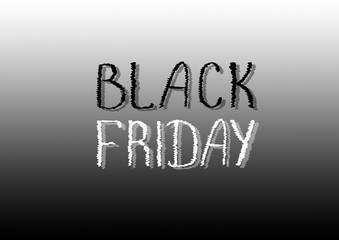 Black Friday sale poster