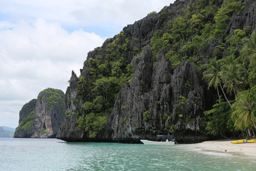 Plakat Rocks and seaside of Boracay