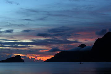 Boracay in the evening