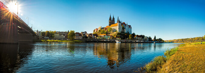 Albrechtsburg in Meißen, Sachsen, Deutschland 