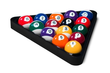 Naklejka premium Billiard Balls