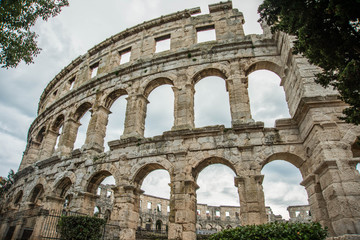 Fototapeta premium Roman Coliseum in Pula, Croatia