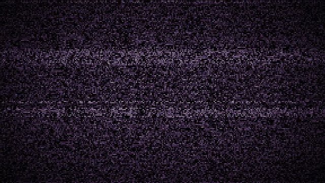 TV Noise Background - Purple