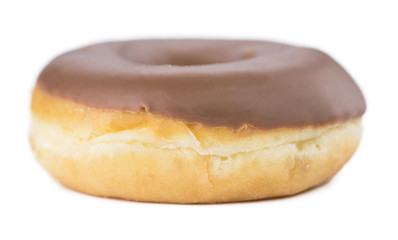 Fresh made Donuts on white background