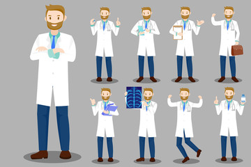 cute cartoon doctor