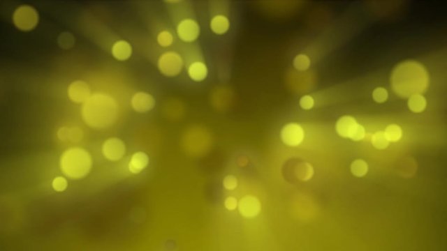 Light Particle Background - Yellow