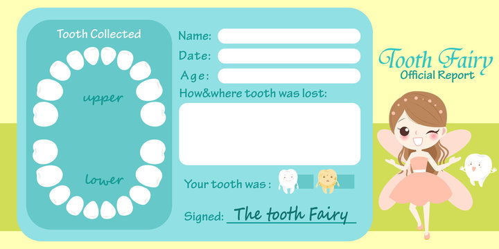 tooth fairy official report