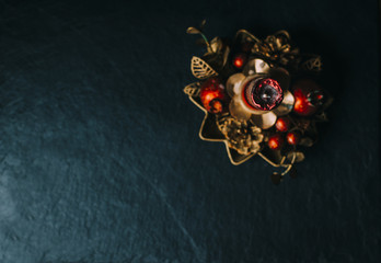 Christmas Candle Flower