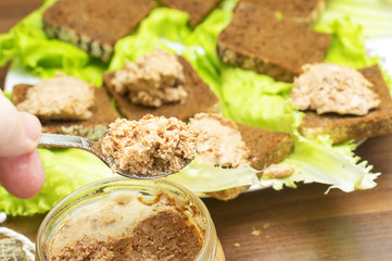 pate from the liver