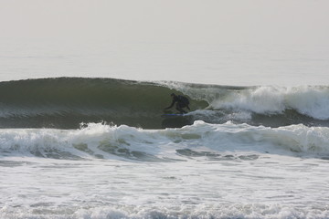 Surfing Kamchatka
