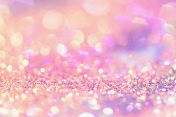 bokeh Colorfull Blurred abstract background for birthday, anniversary, wedding, new year eve or...