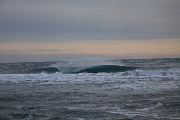 Surfing Kamchatka