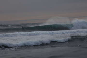 Surfing Kamchatka