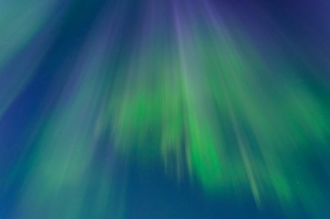 Aurora,Northern lights in the sky night and the stars .