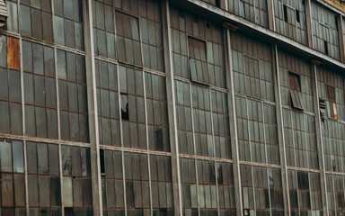Abandoned Factory Exterior Industry
