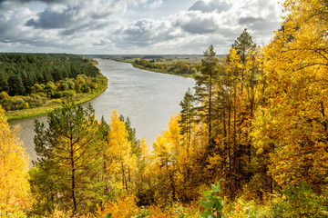 Nemunas River  near Birštonas