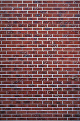 red brick wall