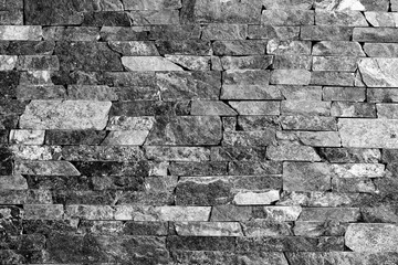 Wall fragment with scratches and cracks