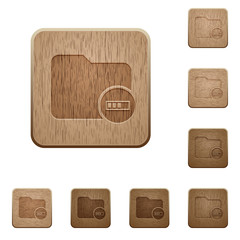 Directory processing wooden buttons