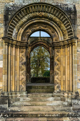 Fototapeta premium Jedburgh Abbey Entrance
