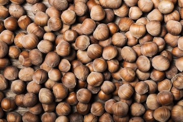 hazelnuts texture